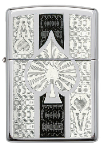 Zippo Intricate Ace Design - BC Smoke Shop