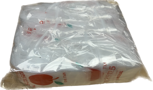 Apple Brand Clear Resealable Bags 1.25" X 1.25"