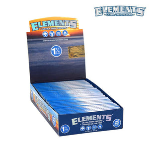 Elements 1 1/4 Rolling Papers   box
