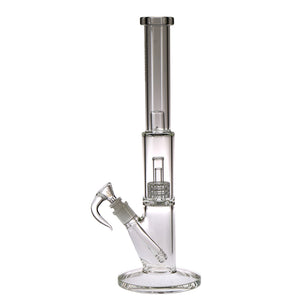 Hydros Perc Stem Bong W/Grid Perc &
Splash Guard Percs 16"