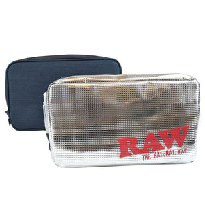 Raw Black Smell Proof Smokers Pouch