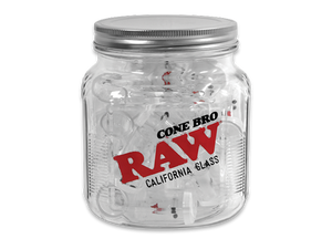 RAW Glass Tips Cone Bro jar
