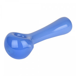 Red Eye Glass Solid Colour Spoon Pipe periwinkle
