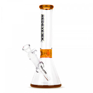 Red Eye Tek 10" Accent Beaker Tube amber