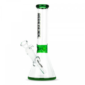 Red Eye Tek 10" Accent Beaker Tube green
