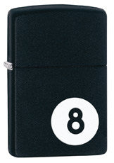 Zippo 8-Ball Design 2843