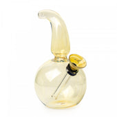 Red Eye Glass Hand Grenade Bubbler