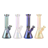 Red Eye Tek 12" Metallic Terminator Finish Hex Top Beaker Tube Bong